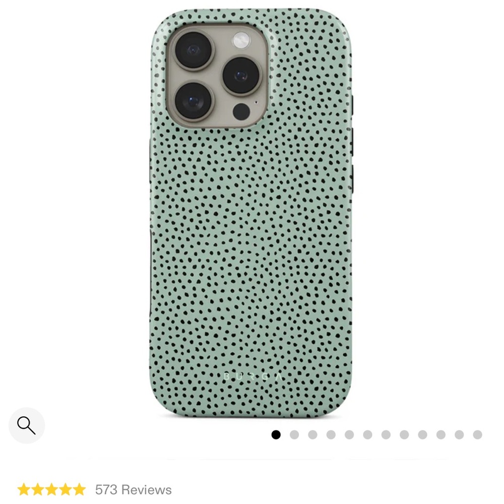 Burga Mint Gelato iPhone 16 Pro Max Case